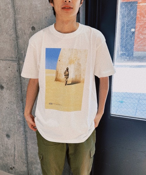 

Футболка с коротким рукавом, свободного кроя, с пигментным принтом в винтажном стиле STAR WARS, белая, Белый, Футболка с коротким рукавом, свободного кроя, с пигментным принтом в винтажном стиле STAR WARS, белая