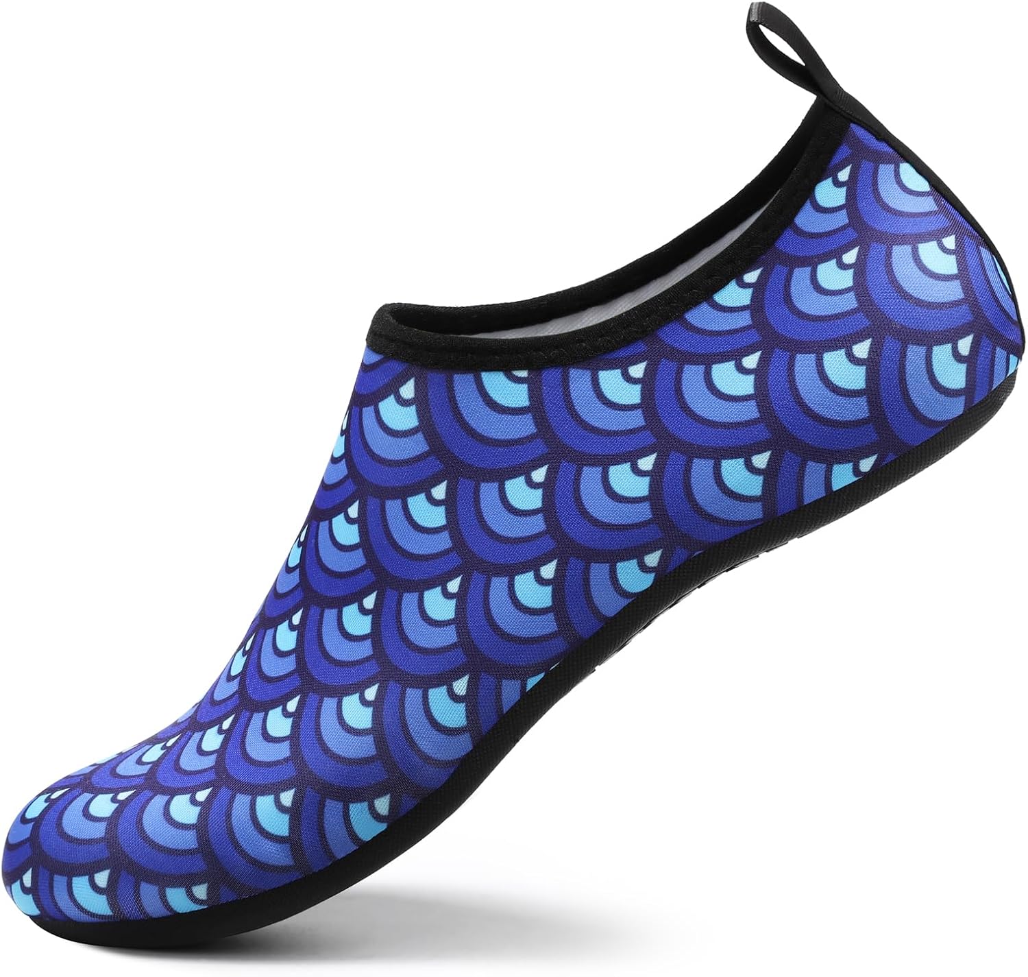 

Водные тапочки для женщин и мужчин, быстро сохнущие акваноски для плавания, пляжа, занятий йогой, спорта, аксессуары для бассейна и кемпинга, необходимые для взрослых и молодежи, размеры Athmile, Azure Scales of Abyssal Reverie