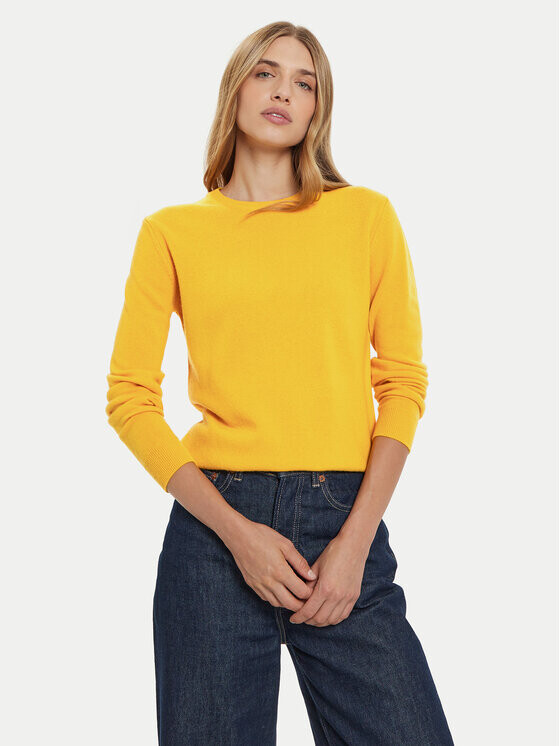 

Свитер обычного кроя United Colors Of Benetton, желтый