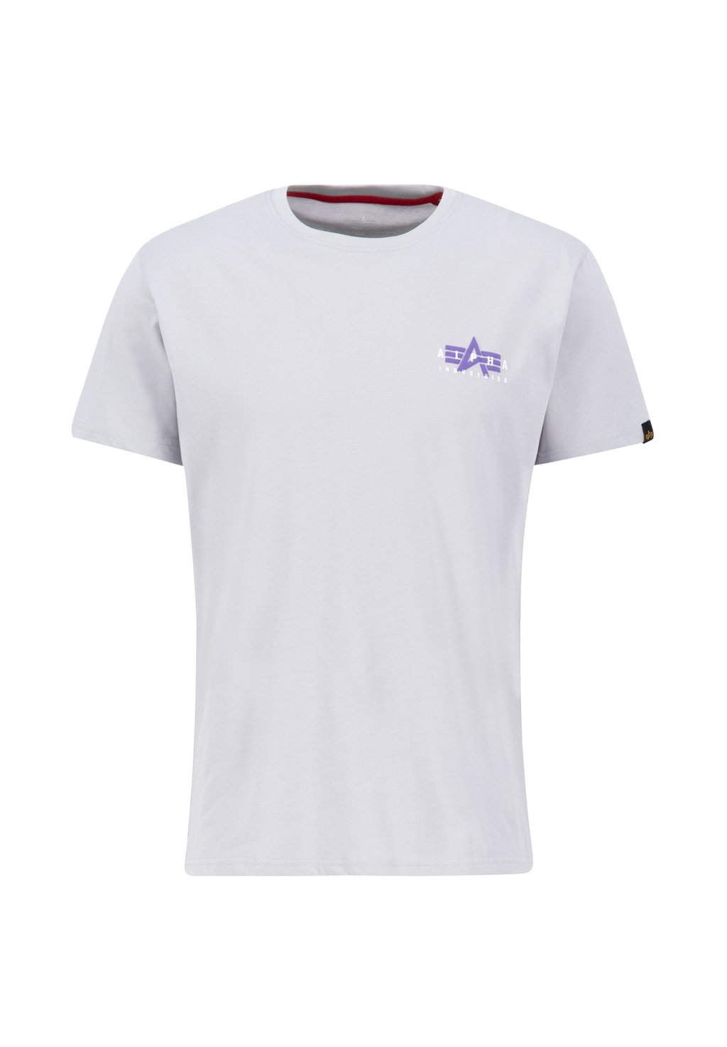 

Футболка с принтом PUFF LOGO Alpha Industries, серый