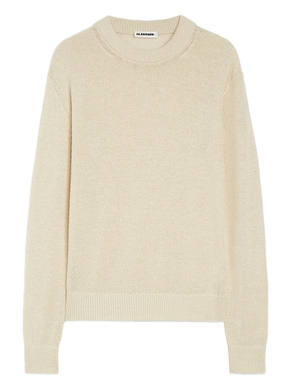 Толстовка из шелка крупной вязки Jil Sander, нейтральный — фото 3