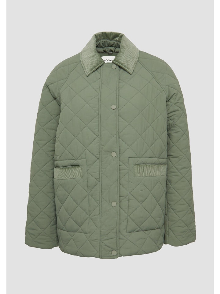 

Куртка для активного отдыха в цвете 7369_темно-зеленый шалфей s.Oliver