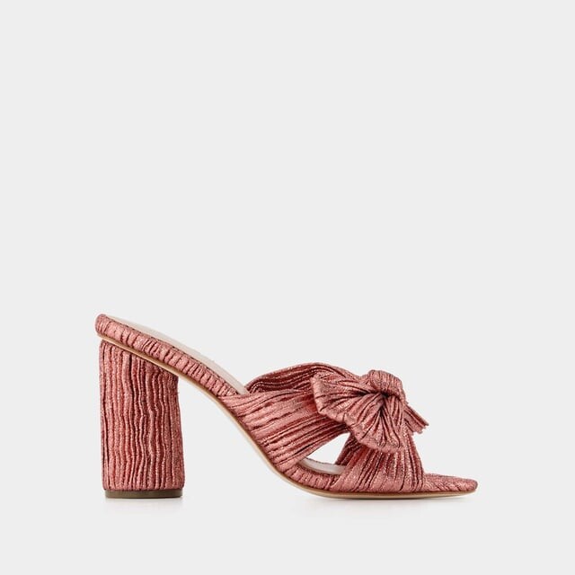 

Пенни сандалии кожаные Loeffler Randall, розовый