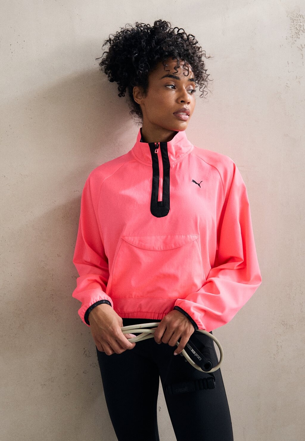 

Уличная куртка HYPERNATURAL 1/2 ZIP Puma, розовый