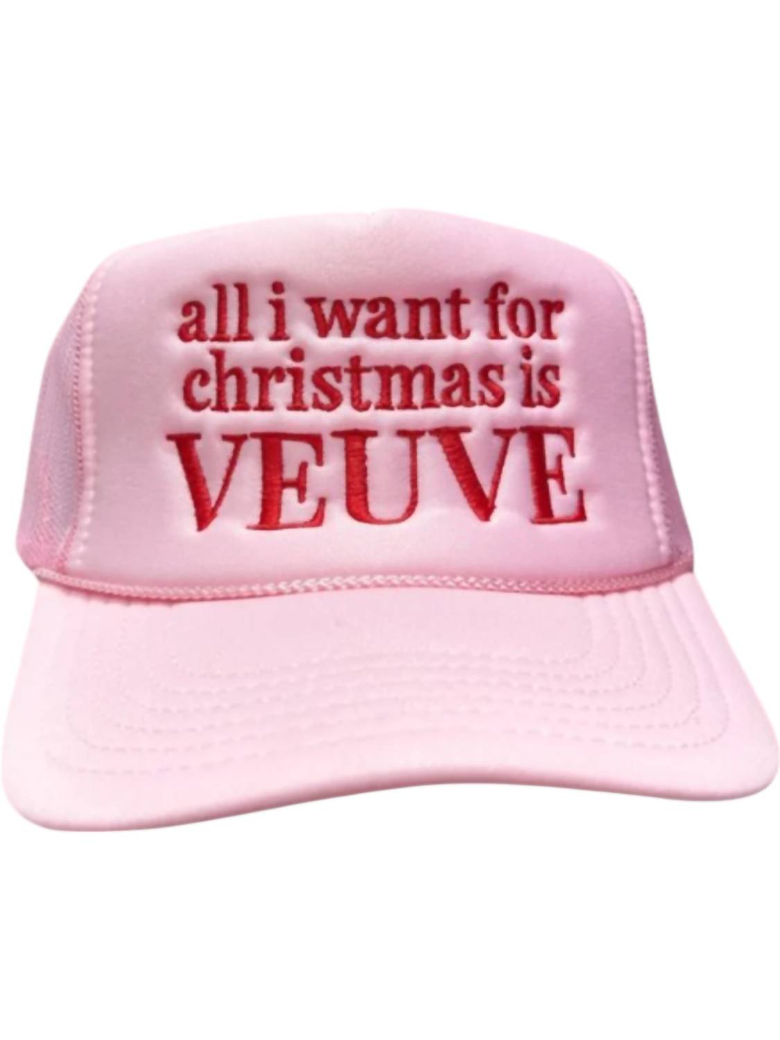 

Женская шапка All I Want For Christmas в розовом цвете Camel Threads