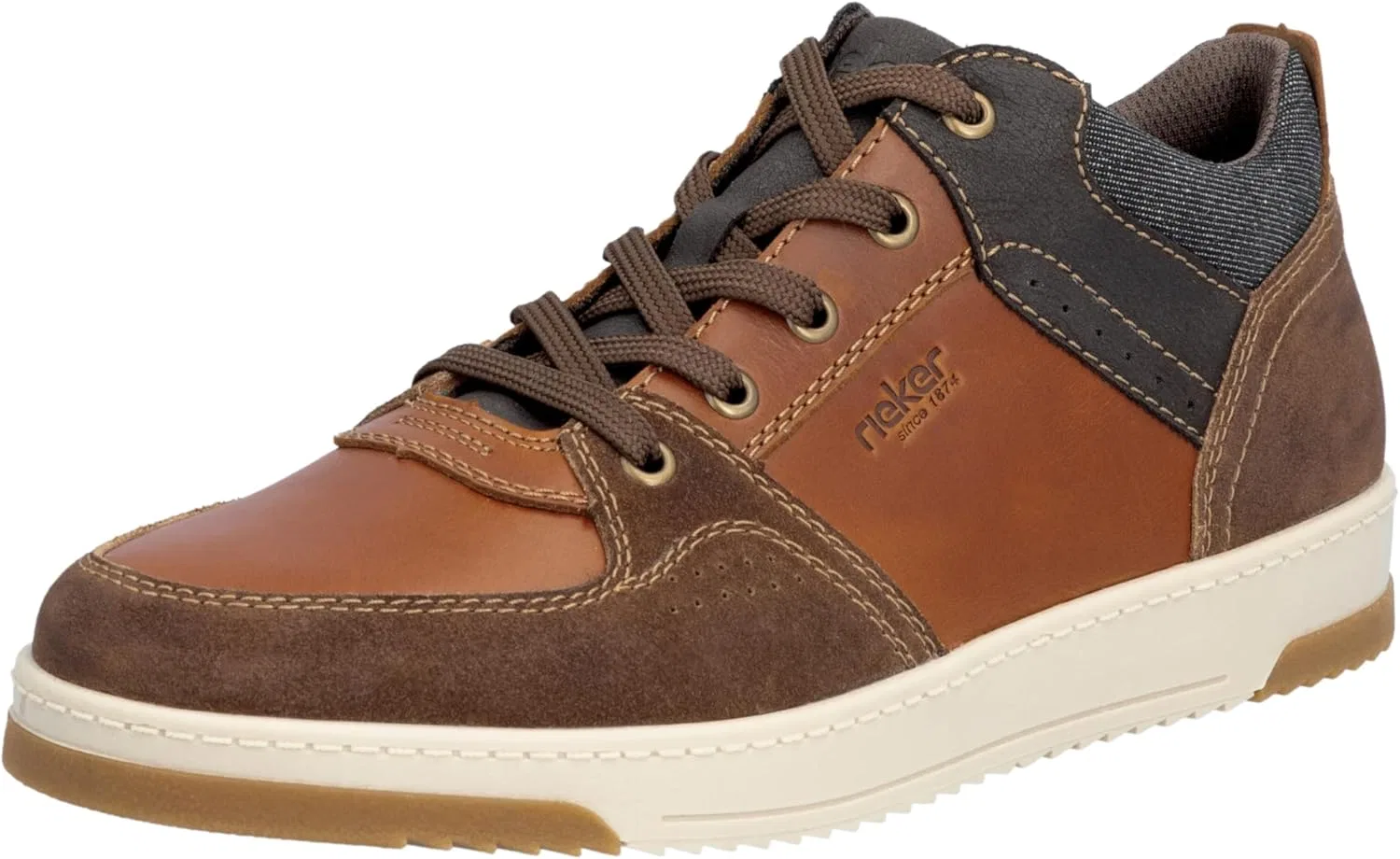 Мужские модные ботинки Rieker 17501, Brown 24