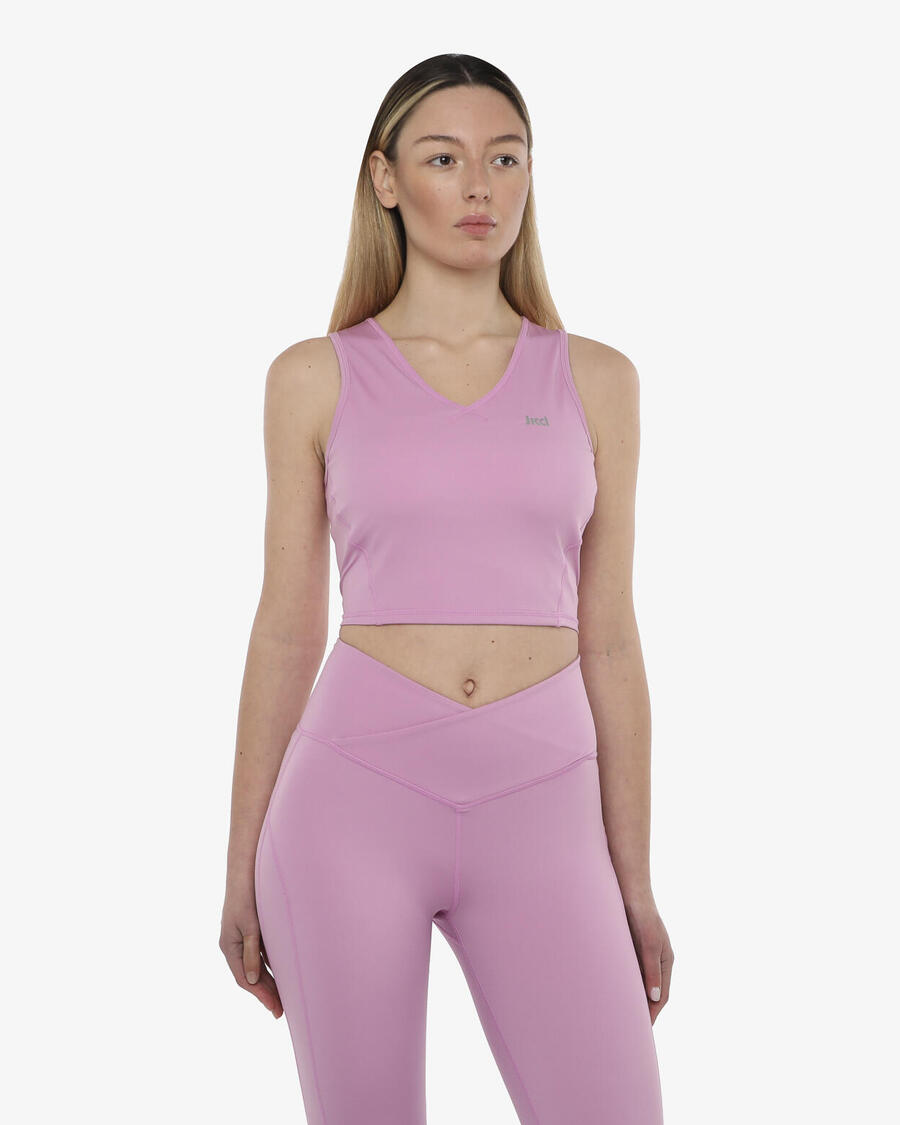 

JAKED Женская синтетическая майка для фитнеса с принтом пиона