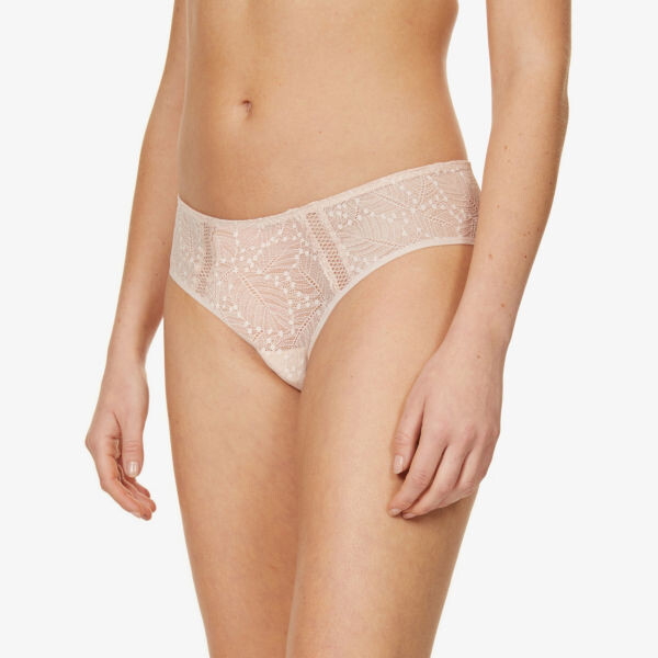 

Короткие трусы Comete из эластичного кружева Simone Perele, розовый