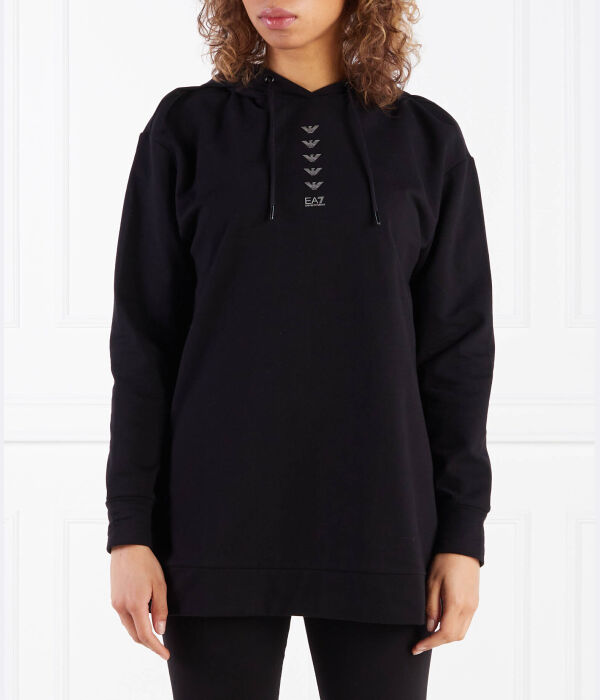 

Свитер Regular fit Ea7, черный