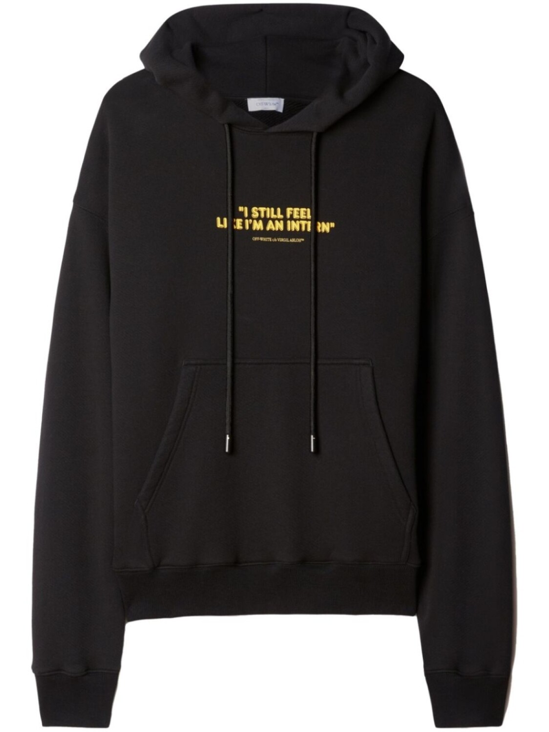 

Off-White худи Internet с надписью, черный