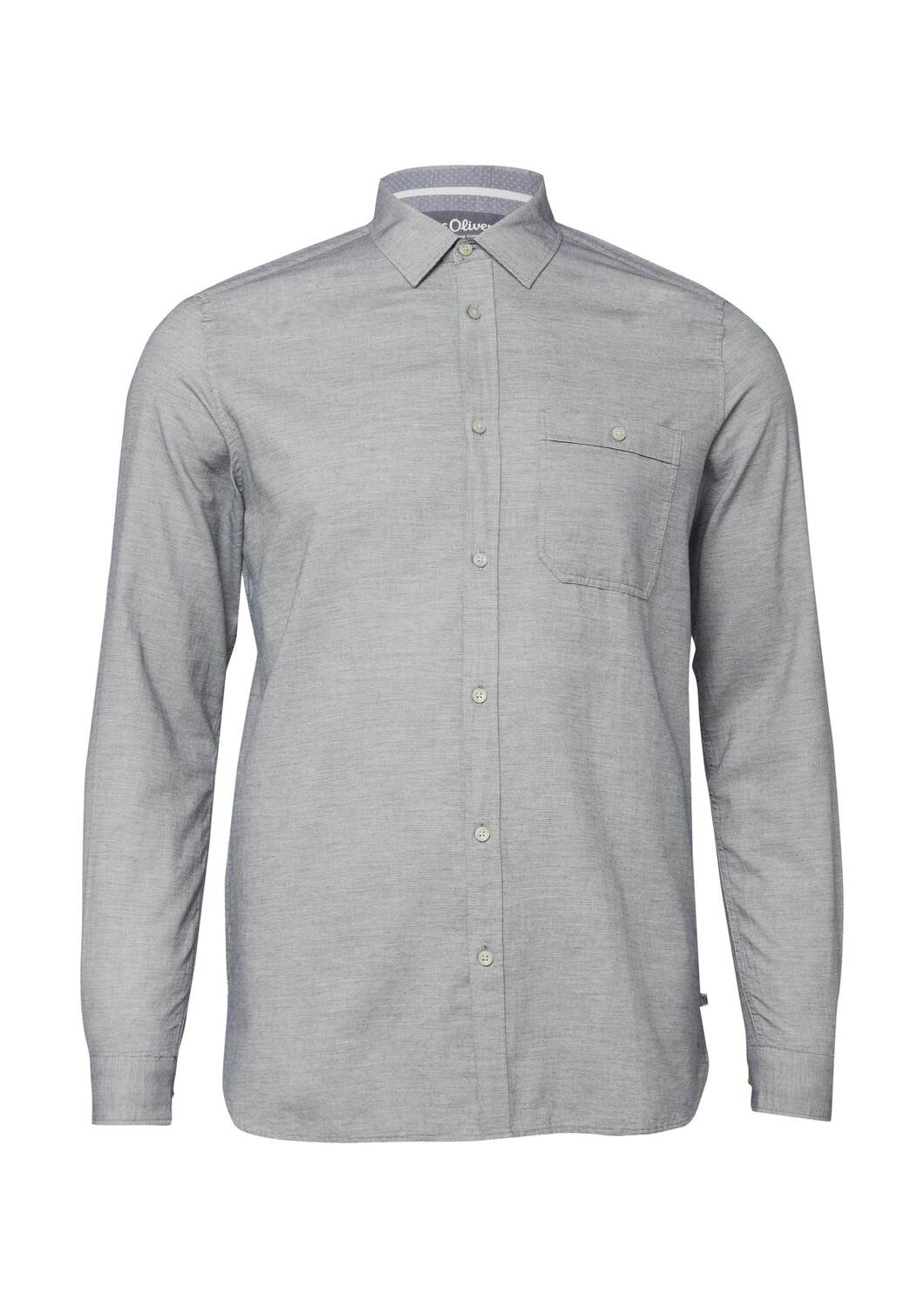 

s.Oliver Рубашка на пуговицах Regular fit в цвете Marine Blue