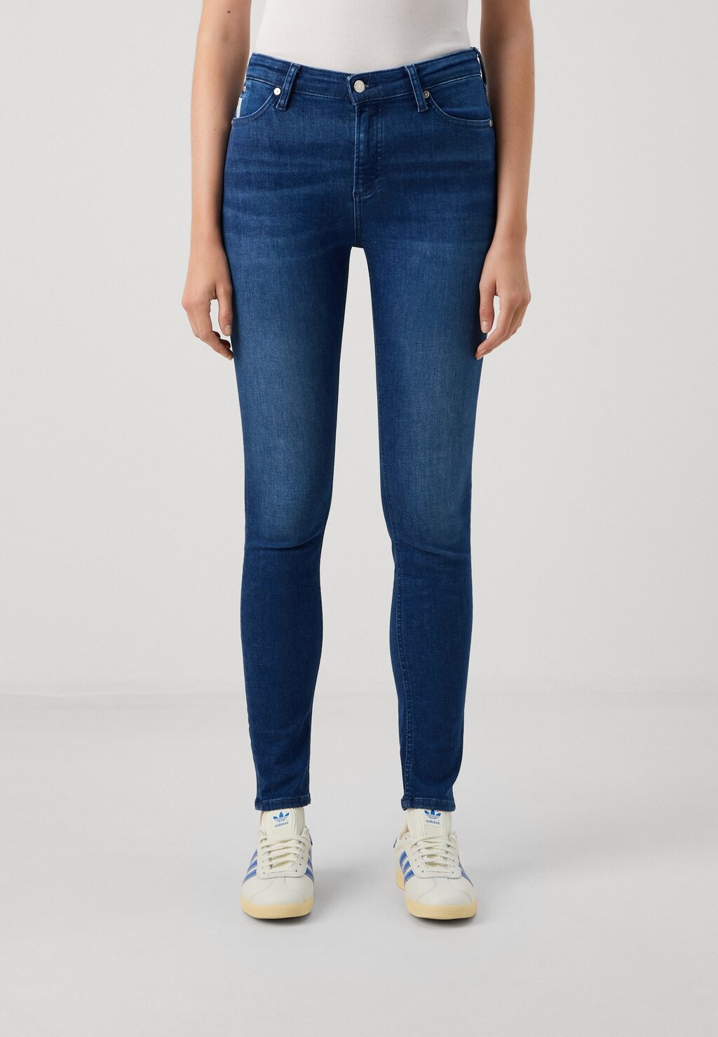 

Джинсы облегающие TROUSERS HIGH WAIST Marc O'Polo DENIM, синий деним