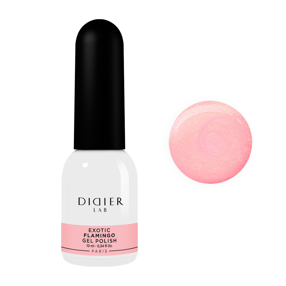 

Гель-Лак для ногтей gel polish exotic Didier Lab, цвет flamingo, 10 мл