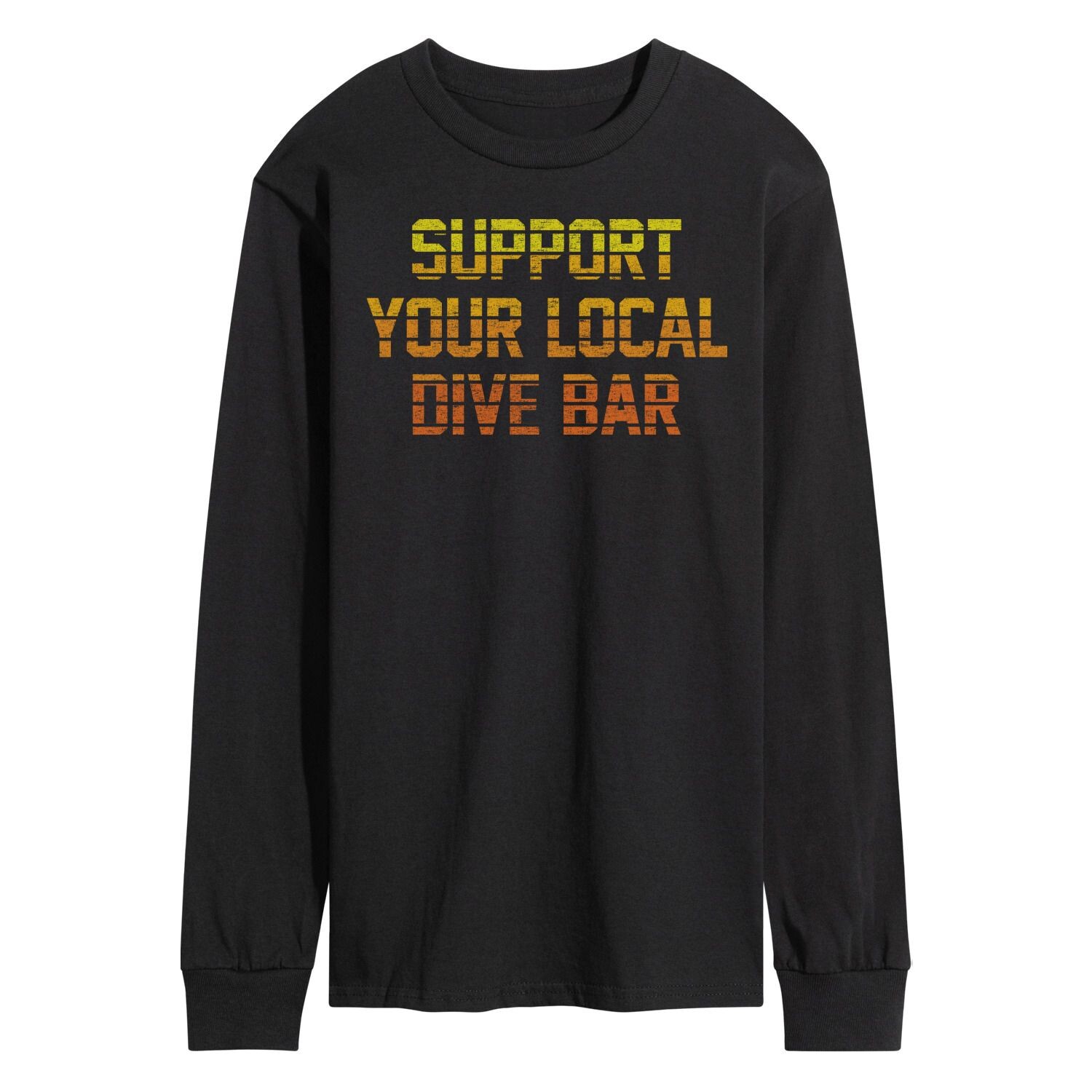 

Мужская футболка с рисунком "Support Local Dive Bar" Licensed Character