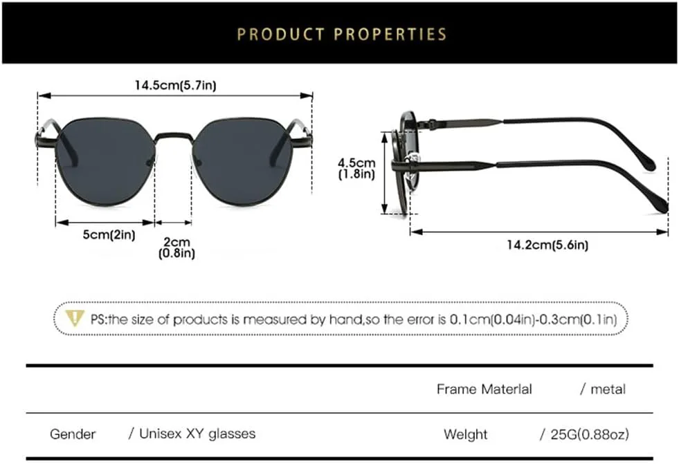 

Солнцезащитные очки UV400 в панк-стиле с круглой металлической оправой для женщин и мужчин, для бега и занятий спортом на открытом воздухе UYPTK, 3791-c2