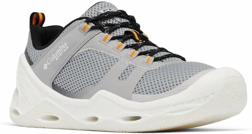 Мужские лодочные туфли Columbia PFG Pro Sport, 2-Steam White — фото 2