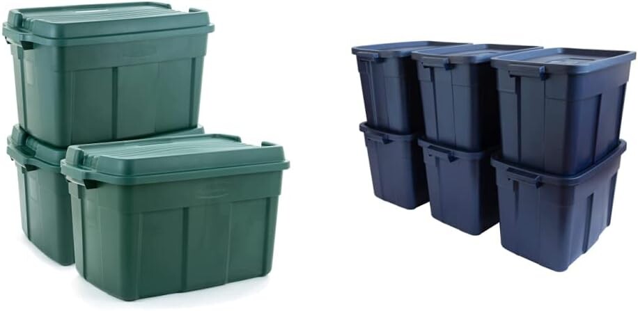 

Высокие контейнеры для хранения Rubbermaid ECOSense с крышками