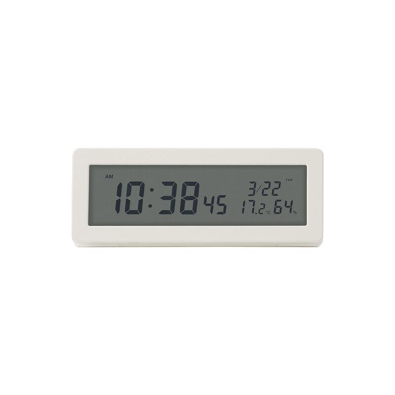 

Электронные часы Muji с функцией будильника, белый