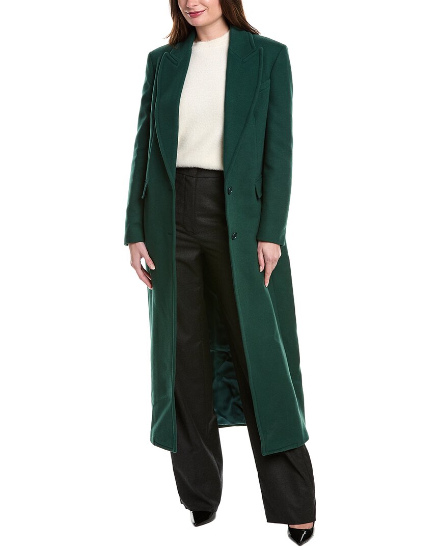 

Шерстяное пальто Chesterfield из коллекции Michael Kors Michael Kors Collection, зеленый