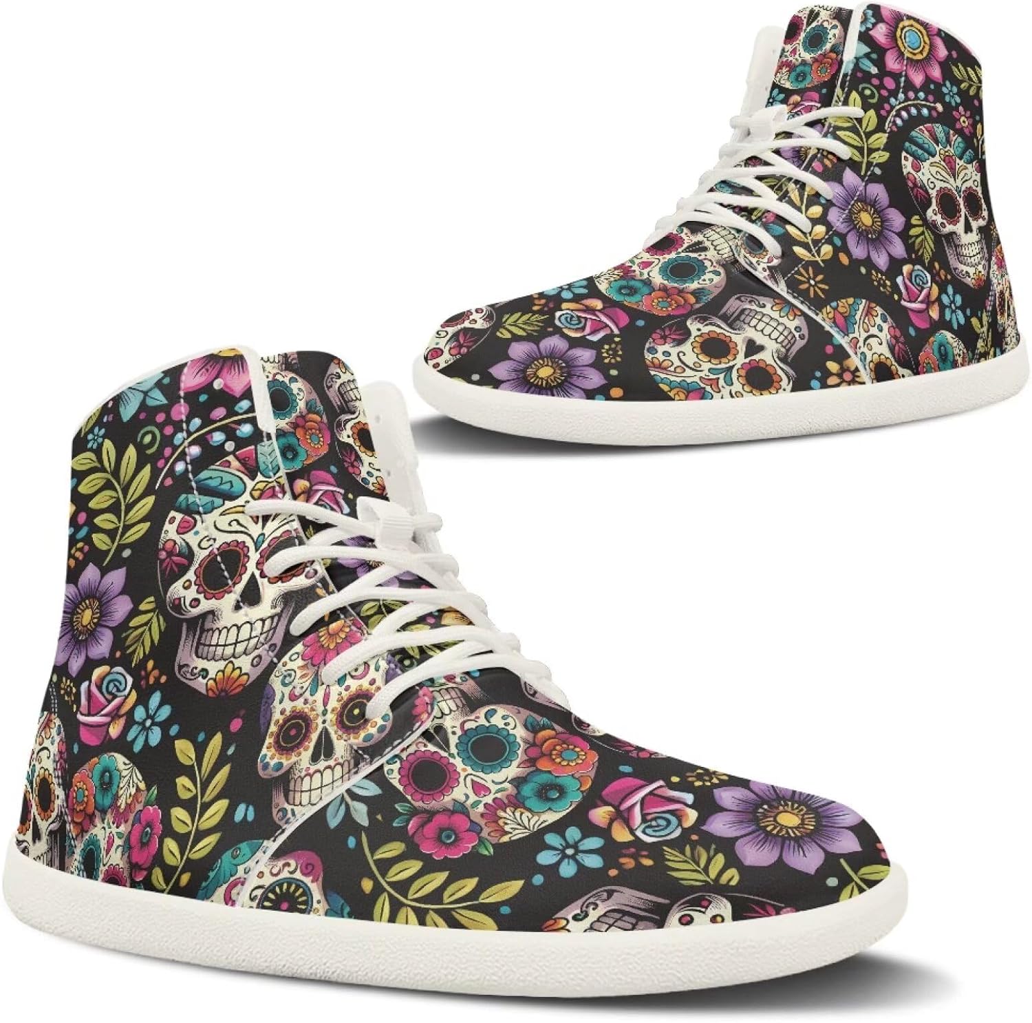 

Мужские ботинки с узором «Палец Любовь Сердце», зимние снегоступы, теплые укороченные ботинки с белой подошвой Pugasmiru