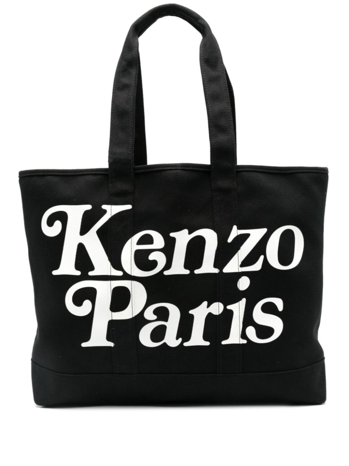 

Большая сумка-тоут с логотипом Kenzo, черный