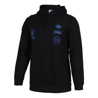 

Толстовка men's originals graphic hoody black Adidas, черный