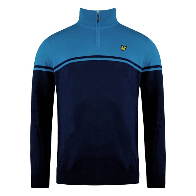 

Мужской свитер Croft Golf Lyle & Scott, синий