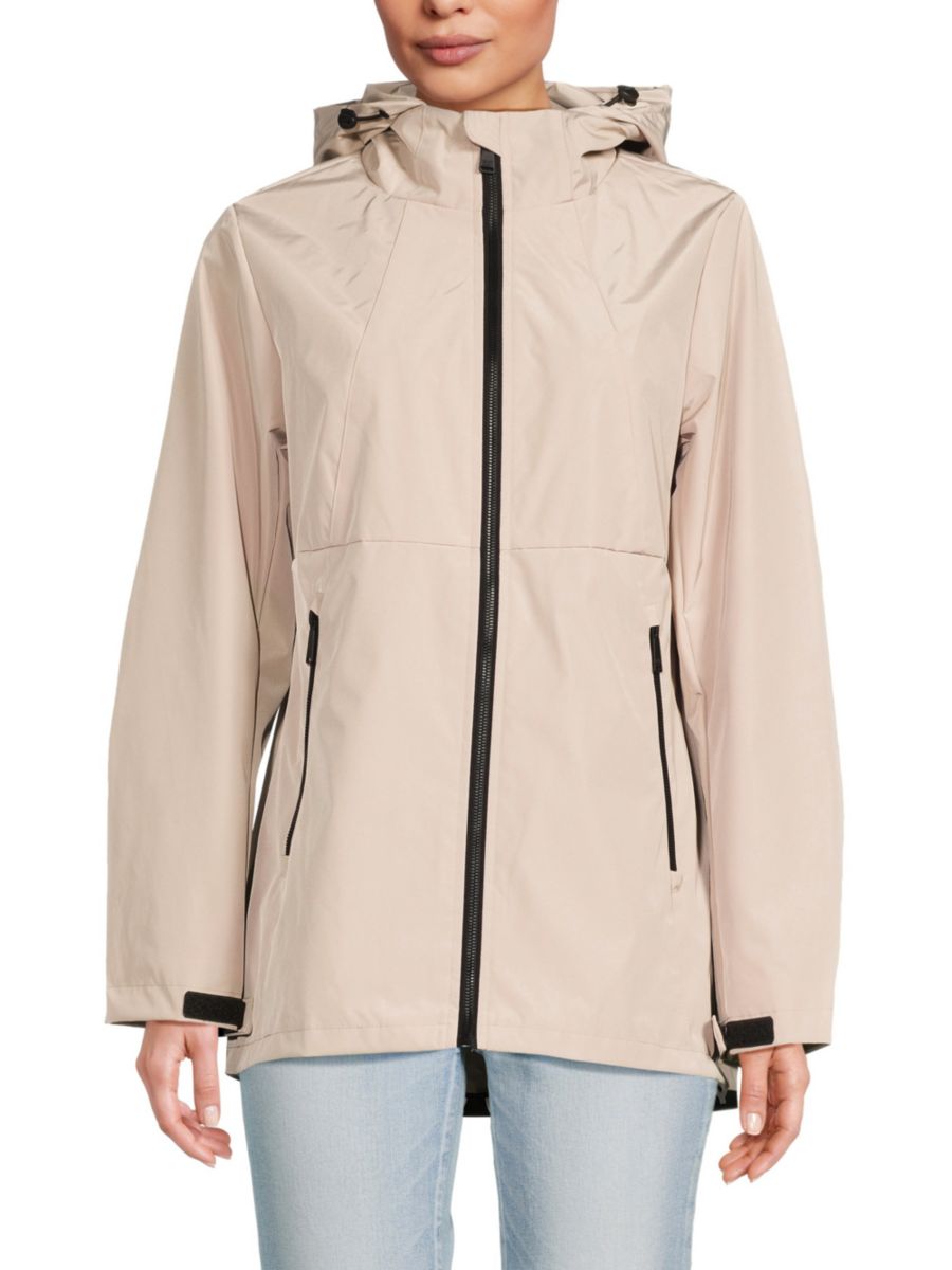 

Куртка с капюшоном и логотипом DKNY Sport, цвет Suede
