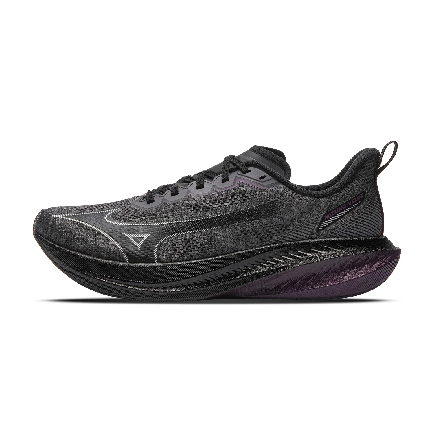 Mizuno Reflective Low top Running Shoes Unisex Thunderstorm Gray