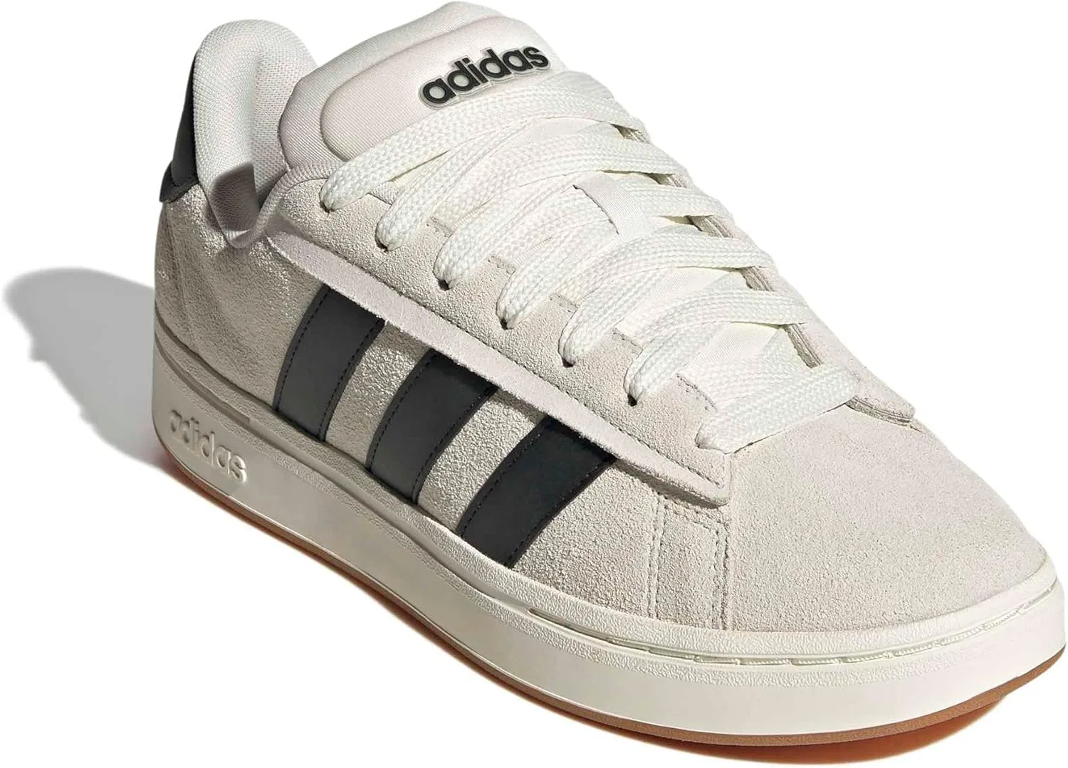 Кроссовки мужские Adidas Grand Court Alpha, Off White/Black/Gum — фото 4