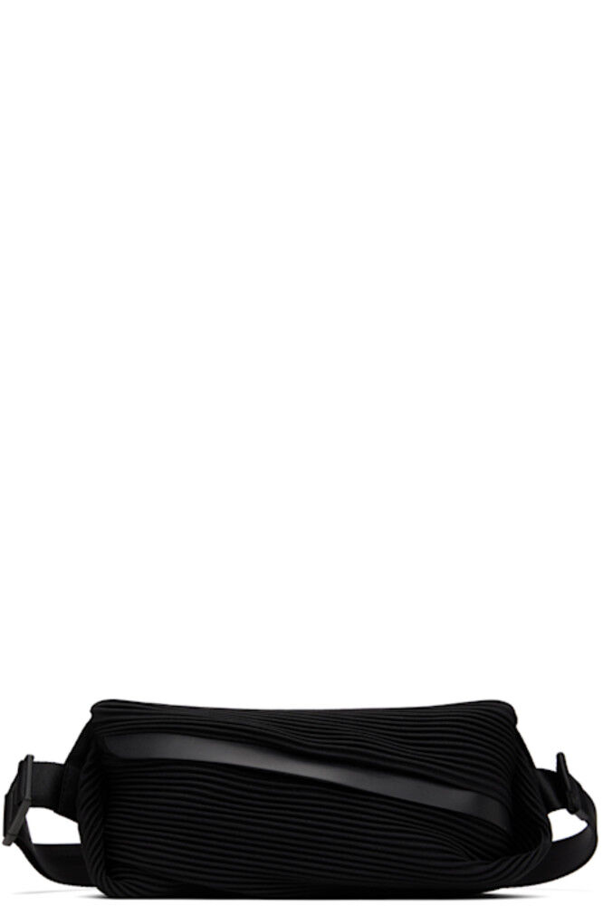 

Черная косая складка на талии PLEATS PLEASE ISSEY MIYAKE