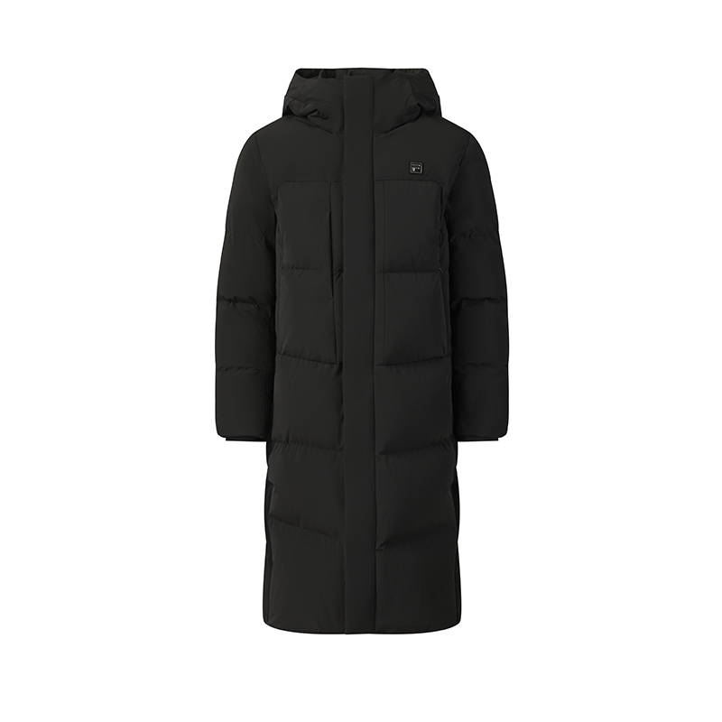 

Белая пуховая куртка мужская FILA, черный