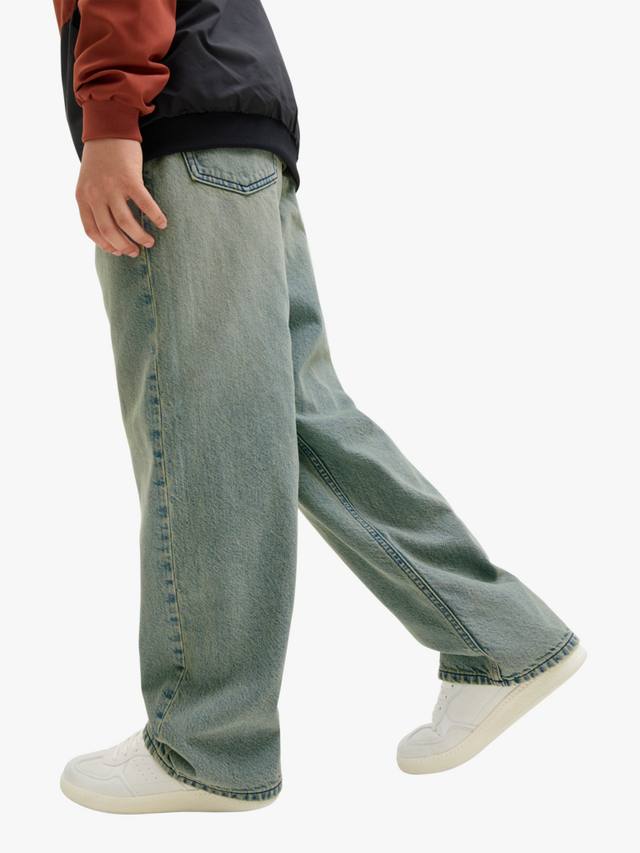 Детские джинсы Alex Baggy Jack & Jones, Blue Denim — фото 4