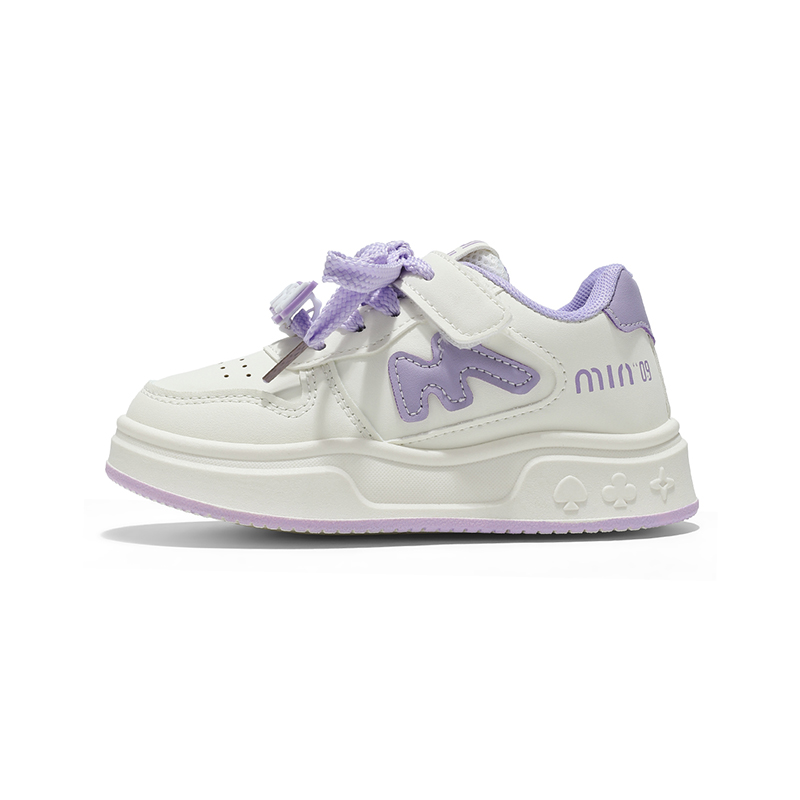 

Устойчивые к скольжению и истиранию низкие детские скейтерские кроссовки KINDDOG, фиолетовый