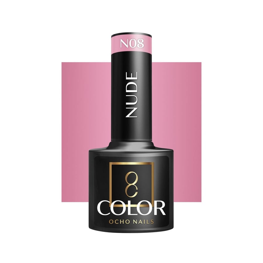 

OCHO NAILS Гибридный лак для ногтей нюд N08 -5 г Active Shop