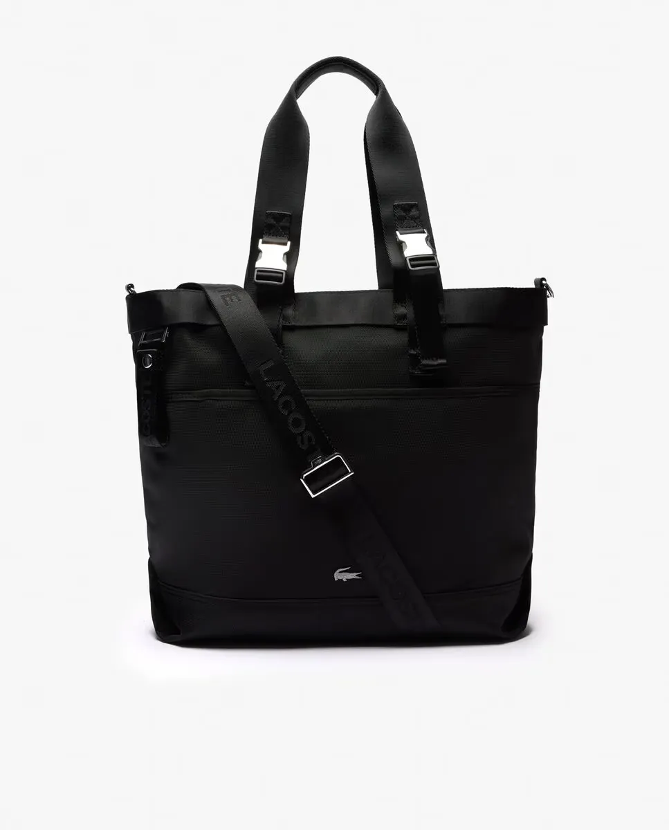 

Kome большой мужской портфель для ноутбука в черном цвете Lacoste, чёрный