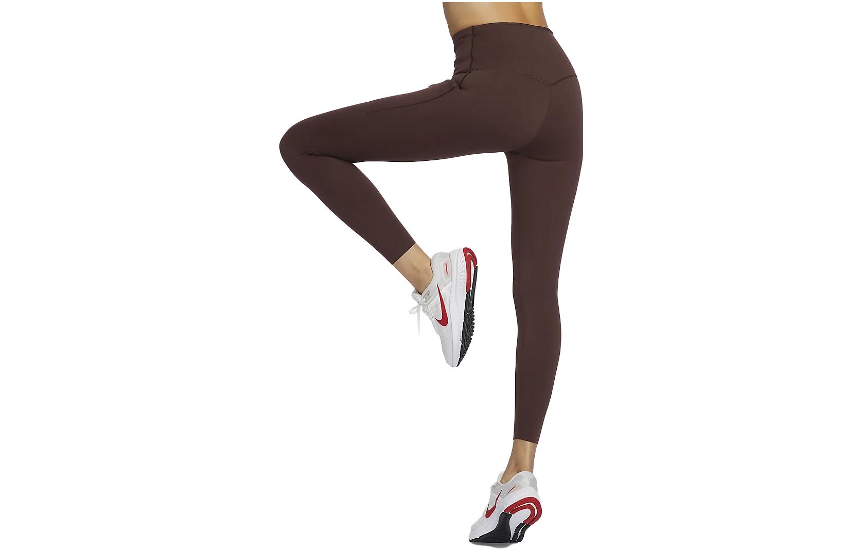 Женские спортивные штаны Go Sports Earth Umber Nike, коричневый — фото 4