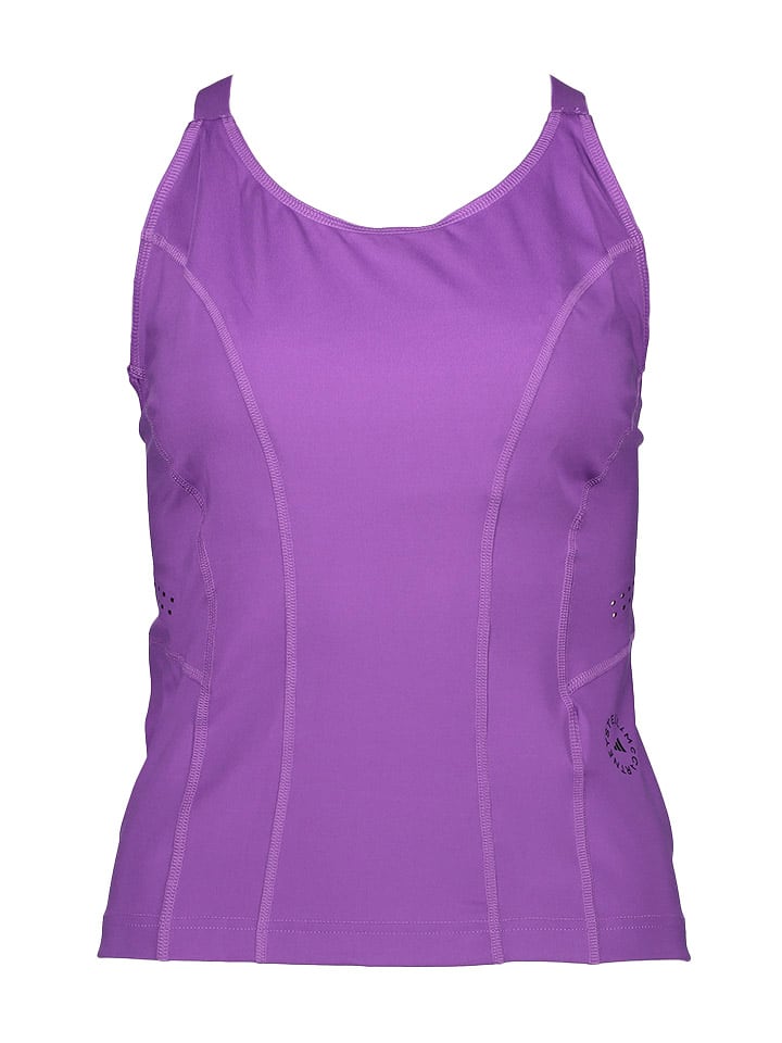 

Adidas Тренировочный топ фиолетового цвета