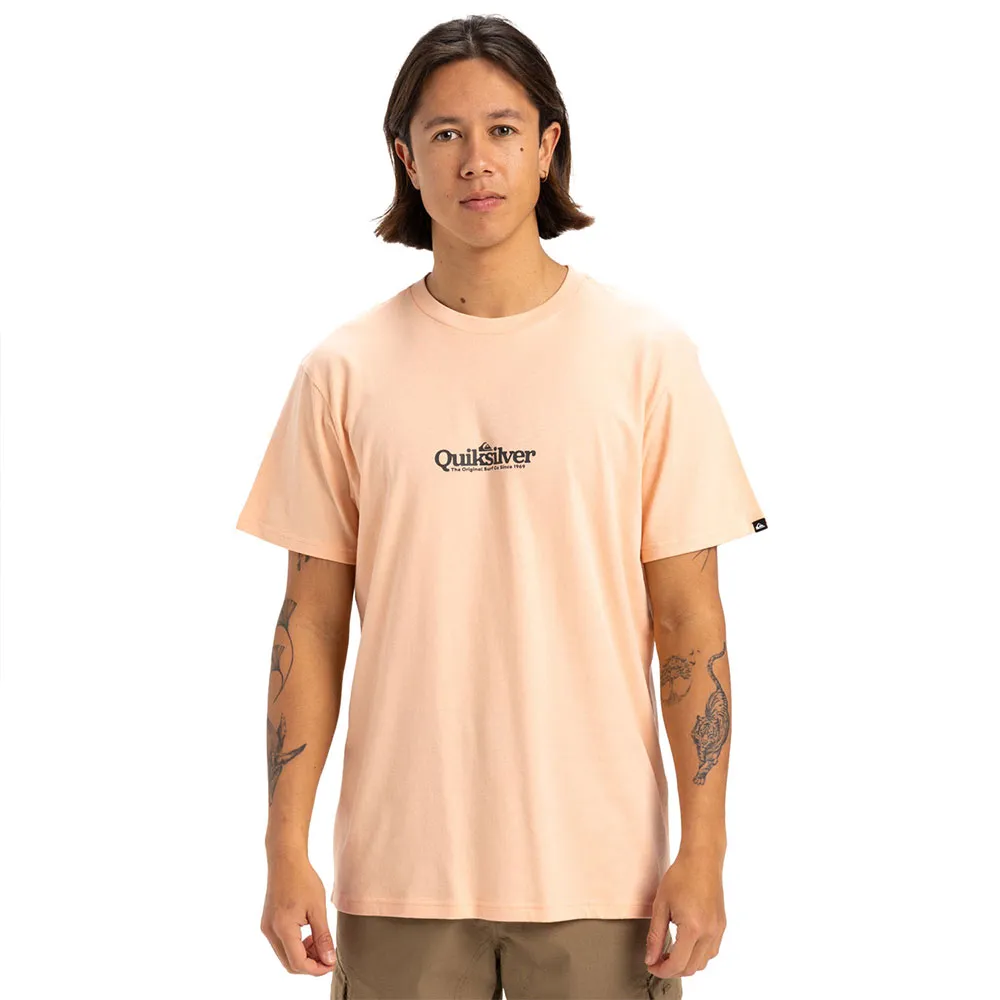 

Футболка с коротким рукавом Quiksilver Fineline, розовый