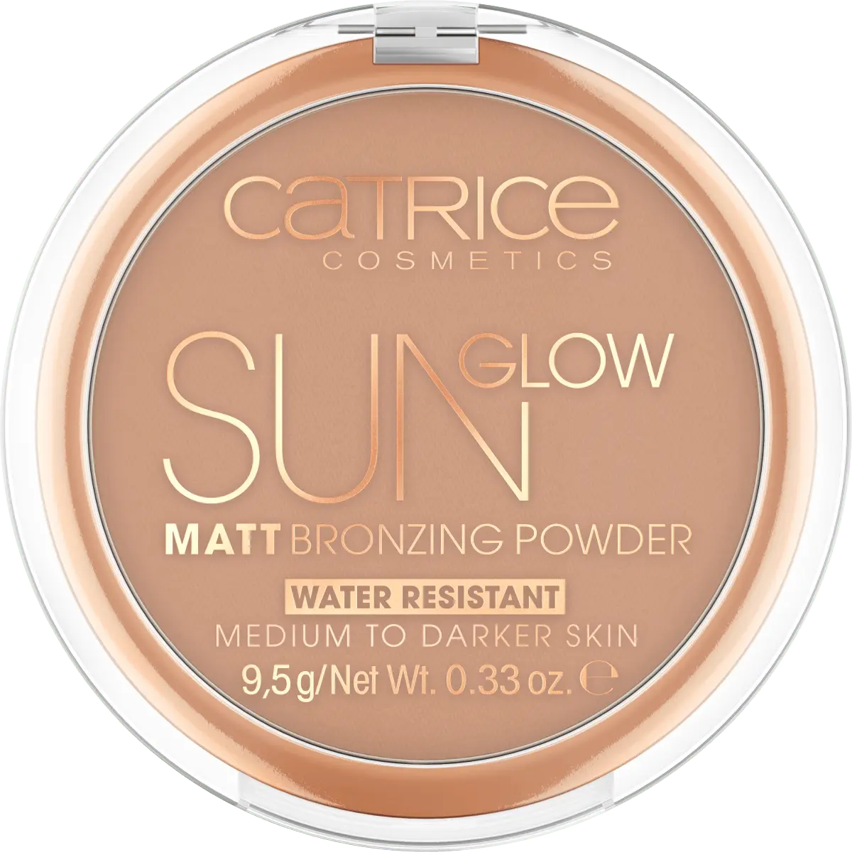 

Бронзер Puder Sun Glow Matt 35 Универсальный 9,5г Catrice