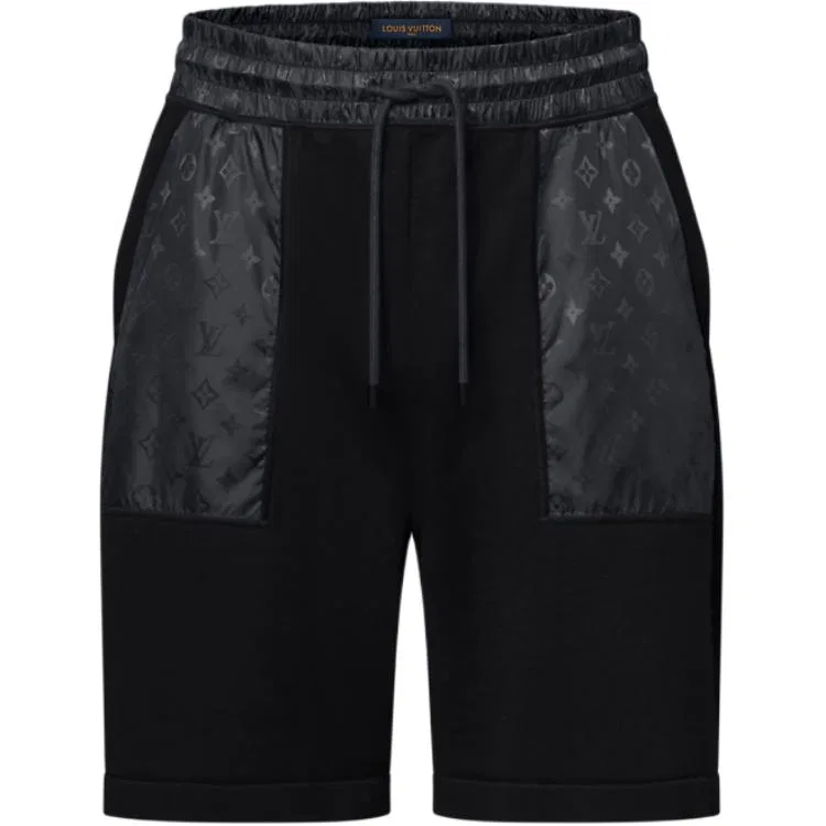 Шорты мужские повседневные SS26 LOUIS VUITTON, Black