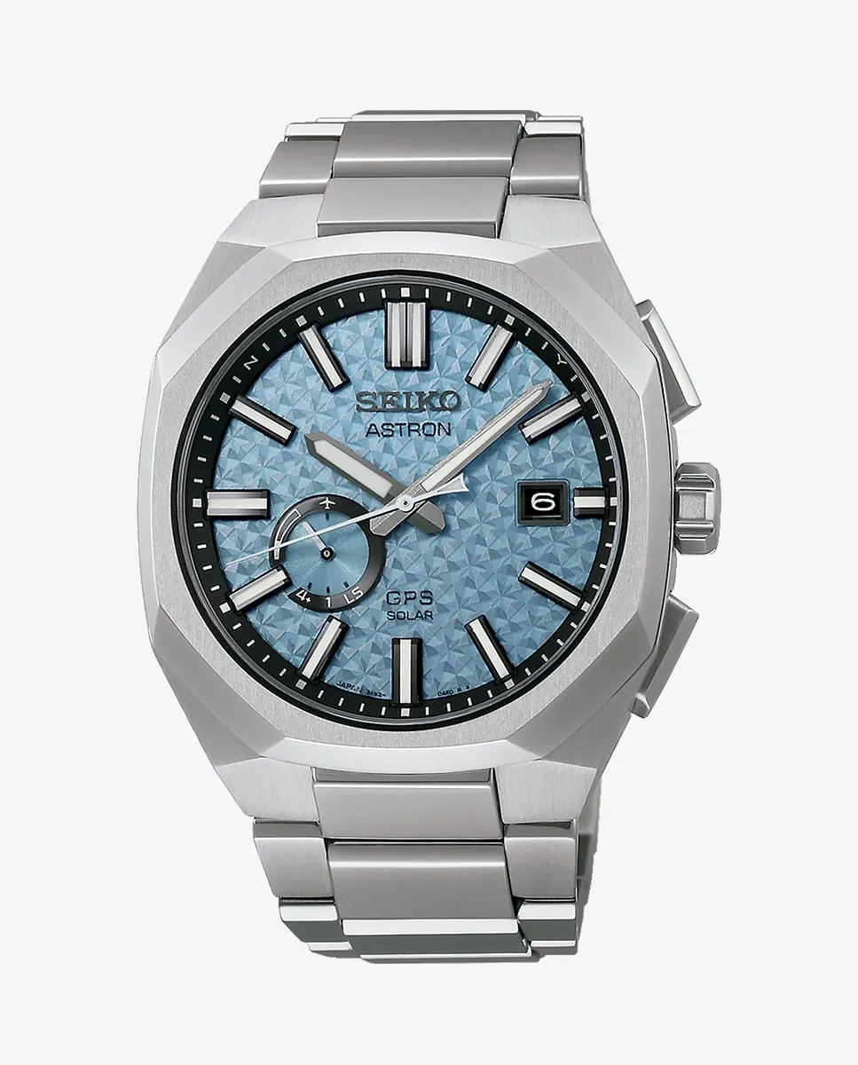 

Мужские часы Astron SSJ027J1 из стали с серебряным ремешком Seiko, серебряный