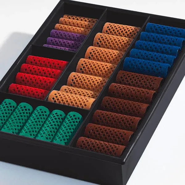 Набор бигуди Basler Curler Assortment Box Black, 60 штук Basler — фото 2