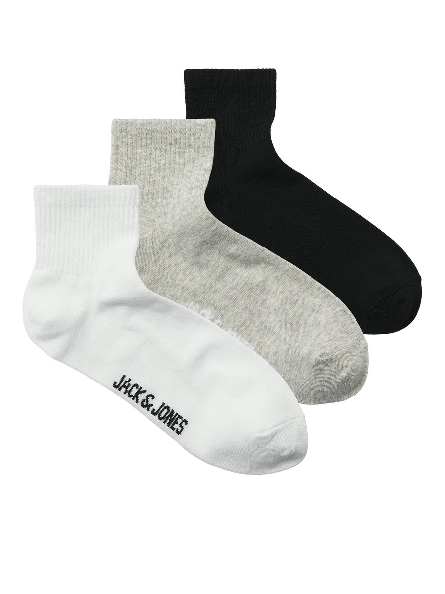 

Носки JACK & JONES JACLEON, цвет Light grey/Black/White