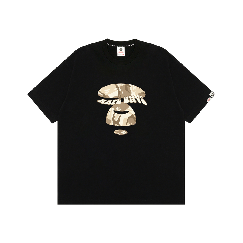 

Футболка Aape из хлопка с принтом, цвет экрю IVX