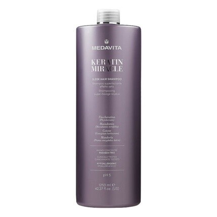 

MEDAVITA Keratin Miracle Sleek Hair Суперразглаживающий шампунь 1250мл