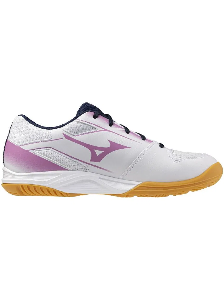 Кроссовки для настольного тенниса «Cross Match Smash» от Mizuno, White X Pink X Navy — фото 3