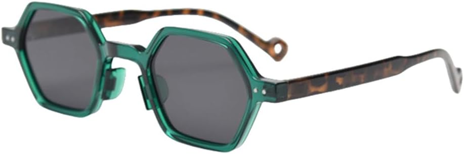 

Поляризованные многоугольные солнцезащитные очки для женщин, винтажные солнцезащитные очки с заклепками для мужчин, стильные очки с защитой от УФ-излучения UV400, M319 Generic, M-532