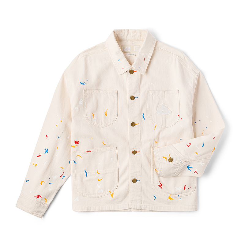 

Lee Куртка Melting Sadness X Unisex цвета слоновой кости, Ivory