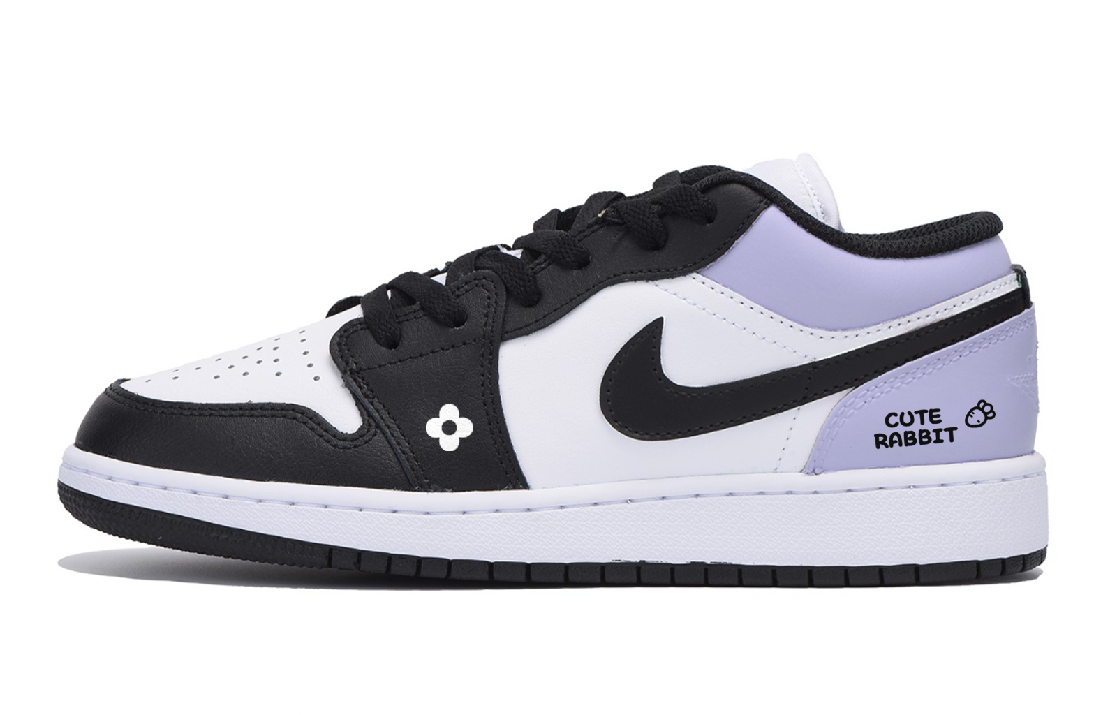 

Баскетбольные кроссовки Air 1 LOW Top для детей и подростков Jordan, белый